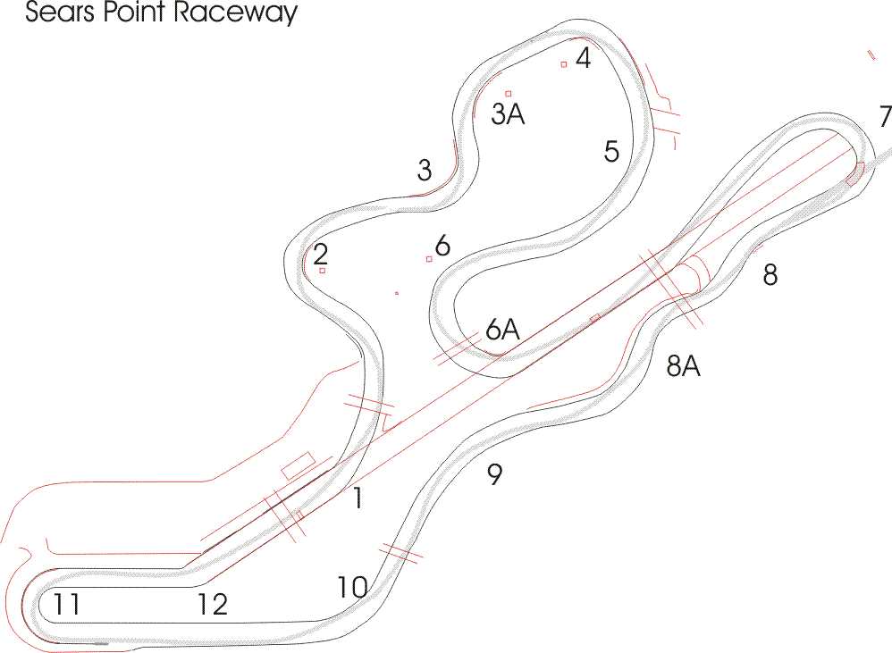 Map of infineon raceway